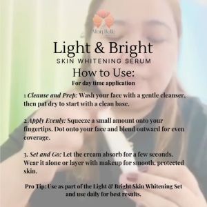 Mon Belle Light & Bright Skin Whitening Tinted Day Cream with SPF 30