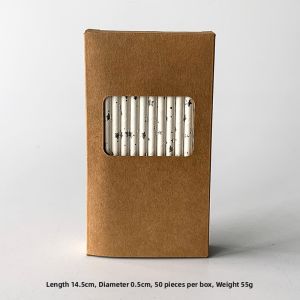 Disposable Eco-friendly Food-grade Paper Straw