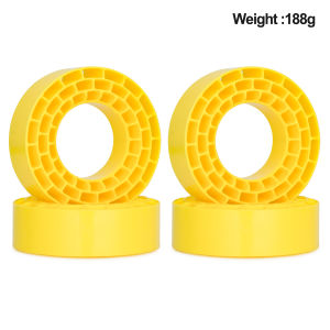 1.55" Waterproof Silicone Rubber Tire Insert Foam - Perfect Fit for 95-97mm RC Car Tires Upgrade Part