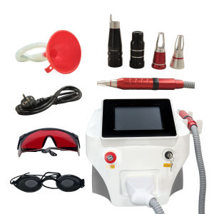 Laser Beauty Equipment Qswitch Picosecond Nd Yag Laser Tattoo Removal Machine Skin Whitening And Anti-aging Beauty Machine/532 755 1064 1320nm 4 Wavelength