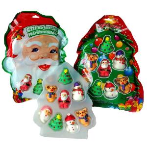 Christmas Candy Christmas Tree Cotton Candy Cute Cartoon Snacks Childrens Small Gifts Decorated Flower Biscuit Lollipop