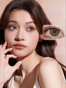NUTNUT LOOK | Big Diameter Doll Charm Caramel Blend Daily Disposable Contact Lenses 10 Pieces