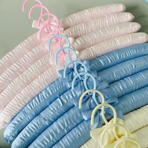 40cm Fabric Clothes Hanger Soft Sponge Silk Wedding Dress No Trace Cloth Art Clothes Hanger Home Use for Hanging Clothes