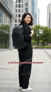 High-end large-capacity backpacks feature multiple compartments and adjustable protective shoulder straps.