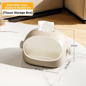 Creative Paper Towel Holder with Eyeglasses Storage Elegant Minimalist