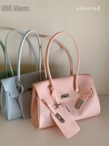 CHIO‘2ND | Peach Color New Summer Hand Tote and Shoulder Bag