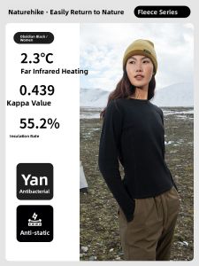 NatureHike | Warm Fleece Base Layer Lightweight Mens and Womens