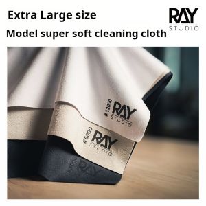 RAYSTUDIO Model Ultra-soft Polishing Cloth Plus Size #3000 #6000 #12000 Cleaning Cloth for Model Figurine Surface Polishing 300mm*300mm