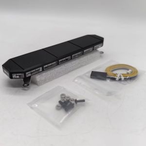 Đèn Cảnh Báo Mái Xe Đa Chế Độ Bằng Kim Loại Dành Cho Xe Tải Kéo RC Tỷ Lệ 1/14 Tamiya Phụ Tùng Nâng Cấp Mô Hình Xe Đầu Kéo Bán Rơ Moóc Chất Liệu Composite