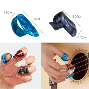 ZEO Guitar Thumb & Finger Pick for Acoustic Electric Guitarra