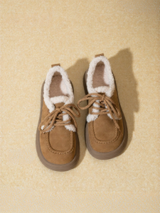 Josiny | Fleece Warmth Slip-On Loafer 2026 Fall New Design