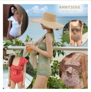 one-piece swimsuit ชุดว่ายน้ำวันพีช กระเป๋าเซ็กซี่ เปิดไหล่เซ็กซี่ ชุดว่ายน้ำโชว์หลังเซ็กซี่