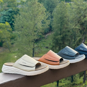 Guzzi Women’s Genuine Leather Velcro Strap Sandals (Kasut Perempuan) GLS-60020