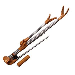 Stainless Steel Fishing Rod Stand Outdoor Fishing Chair Short Section Ground Insert Multi-Function Fishing Box Chair Stand