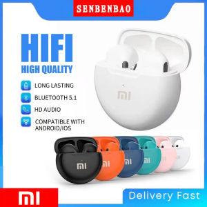 🔥 【Readystock】 + FREE Shipping🔥Bottom Price Xiaomi Pro 6 TWS Bluetooth Earphone Wireless Headphone HiFi Bass Game Headset Touch Control 6 Generation Pro6 tws Bluetooth Earbuds