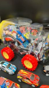 Toples Pesawat dan Kereta isi 30 Pcs Mobil Mini Mainan Anak Bahan Metal Alloy Cocok Untuk Kado Ulang Tahun