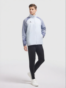 Kelme | Hooded Sport Tracksuit Windproof Coat Knit Pants