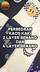 Kaos Kaki Oldschool - Kaos Kaki Skate XX Hitam - 4LAYER BENANG - C48