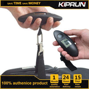 KIPRUN Luggage Scale 100g/40kg LCD Display Digital Scale Portable Suitcase Scale Handled Travel Bag Weighting Fish Hook Hanging Scale