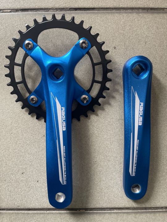 Ragusa R500 Crankset Ragusa R500 Crank Blue Set Warranty Crank