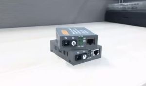 25m โหมดเดี่ยว SINGLE Fiber Optical Fiber Transceiver การตรวจสอบความปลอดภัย photoelectric Converter HTB-3100AB-25KM 1 คู่