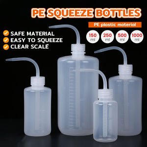 Nurm Wash Bottle PE Plastic Squeeze Bottles Watering Tools for Gardening Kitchen