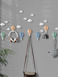 Nút Móc Treo Hình Bong Bóng Màu Sắc Phong Cách Scandinavia Treo Tường Phòng Khách Nhà Cửa Móc Móc Khóa Cửa