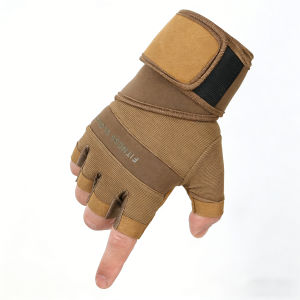 New Arrival Half Finger Gym Gloves for Men Women Non-Slip GEL Padded Fitness Gloves with Wrist Support for Weightlifting Cycli