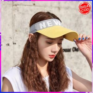 TOPI WANITA KOREA SENAM ZUMBA PANTAI CAP GOLF OUTDOOR TOPI VISOR SPORT WOMEN HAT CEWEK KEKINIAN Z32