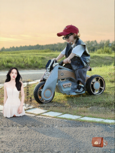 maiduomi | Electric Remote Control Motorcycle Tricycle for Kids and Adults