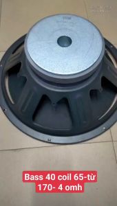 Loa Bass 4 tấc Sườn Sắt Chuyên loa kéo  - từ 170 Coil 65 - 4 Ohm Cao Cấp (Gía bán 1 CÁI)