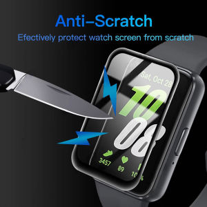 3D Soft Fibre Glass Protective Film For Samsung Galaxy Fit 3 Full Curved Cover Screen Protector Galaxy Fit3 Smart Watch Accessories