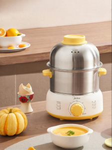 Midea | Automatic Stainless Steel Double-Layered Egg Cooker