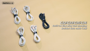 REMAX RC-C36 USB-C to Type-C 65W Zinc Alloy Fast Charging Braided Aluminum Cable