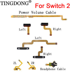 Replacement Flex Cable for Switch 2 Joycon 2 Power ON OFF Volume Mute ZL ZR L R Key Button Connector Ribbon