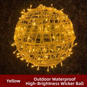 Solar Colorful Flash Ball Lights Outdoor Waterproof Decorative Lighting