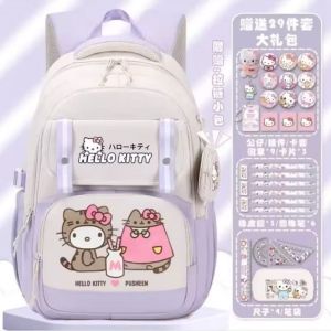 "NIQABIS"Tas Ransel Hello Kity Ransel Anak Sekolah Perempuan SD SMP SMA