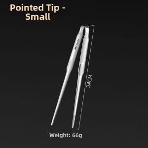 AKL | Heat Resistant Thick Stainless Steel BBQ Tongs