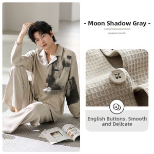 JIALEFEN | Premium Quality Cotton Waffle Sleepwear