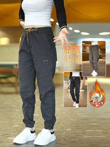 Quần Jeans Denim Nam Ống Rộng Ôm Dáng Mùa Thu Quần Dài Thường Ngày Có Lót Lông Cừu Quần Dài Thời Trang Mùa Đông Quần Jeans Nam