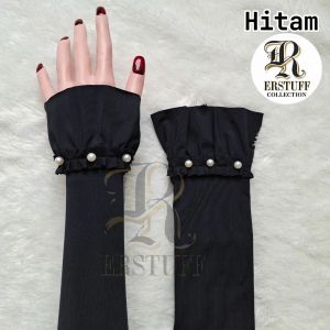 HANDSOCK KEMBANG REMPEL MUTIARA / MANSET BUNGA REMPEL