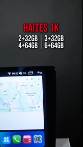 Haites H1 Series Qled 1K Screen 8 Core DSP/4G/Apple Carplay/Android Auto  9“/10” inch Car Android Player