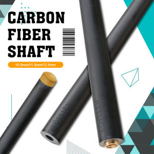 KONLLEN Carbon Fiber Shaft Billiard Pool Cue Stick Shaft 3/8*8 Radial 3/8*10 Uni-loc Joint Single Shaft 10.5/11.5/12.5mm - Lazada