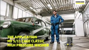 Karcher High Pressure Washer HD 5/11 Cage Classic 1.520-204.0