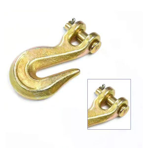 Amoki【Ready in Stock】 1Pc Alloy Steel Lifting Cargo Snap Hook G70 Level