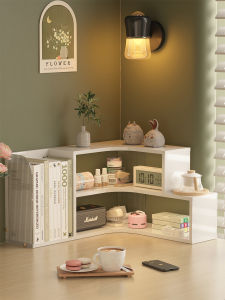 2025 New Acrylic Desktop Multi-layer Storage Rack Large Capacity Tabletop Organizer Cup Holder Multi-layer Dopaamine Style