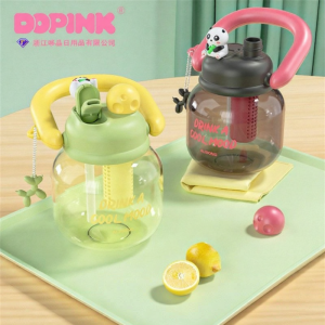 Portable Double-mouth Cute Large Capacity Cup