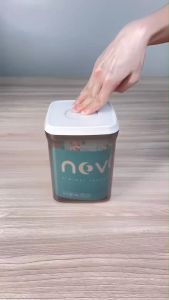 หนังเล่น กล่องใส่นมผง SQ รุ่นNOVA สำหรับกระปุก กล่องนมผง กล่องเก็บนมผง กล่องเก็บอาหาร ขนม