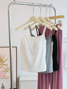 Áo Ba Lỗ Không Tay Cotton Co Giãn Ôm Vừa Vặn Mùa Hè Cho Nữ Áo Sơ Mi Cơ Bản Không Tay Hở Lưng Thời Trang Công Sở Màu Trơn