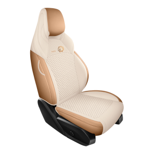 CapitAuto | All-Weather Skid-Proof Cute Skin-Friendly Leather DMI Dedicated Full Surround Car Seat Cover